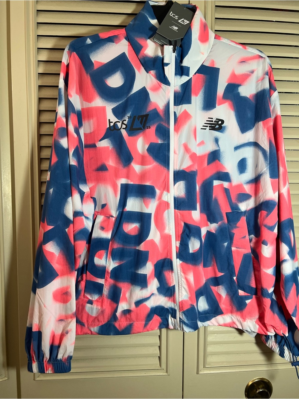 New Balance Womens 2025 London Marathon Packable Running Jacket